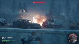 Days Gone napalm test horde