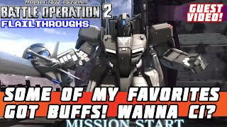 Gundam Battle Operation 2 Guest Video! Zetaplus C1 Newly Buffed, But Ignore The Part I Got Wrong...