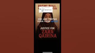 (HENTIKAN PEMBULI ) justice for zara qairina