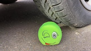 Crushing Crunchy & Soft Things by Car! - EXPERIMENT VS CAR