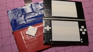How to make a Duct tape Nintendo DS case!