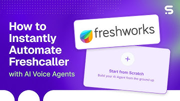 Hoe u Freshcaller direct kunt automatiseren met AI Voice Agents | Synthflow App-installatiehandle...