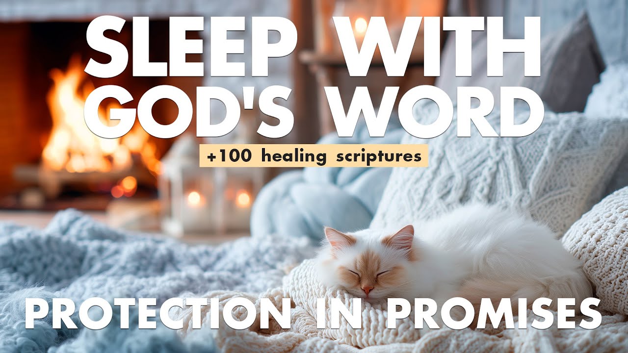 Faith softens the noise of worries. Peaceful scriptures guide the mind to rest.