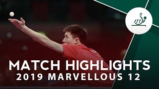 Fang Bo vs Xu Chenhao | 2019 Marvellous 12 Highlights