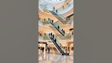 Escalator Collapse Caught on Camera! Mall Turns Into Mayhem in Seconds! #mall #fail #escalator