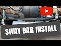 4/6 DROP KIT INSTALL 88-89 CHEVY PICKUP PART 3 ANTISWAY BAR FROM BELLTECH