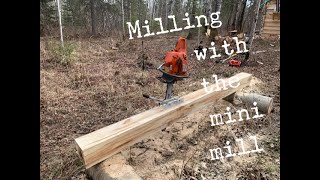 Milling with the mini mill!