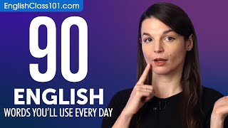 90 English Words You'll Use Every Day  Basic Vocabulary #49