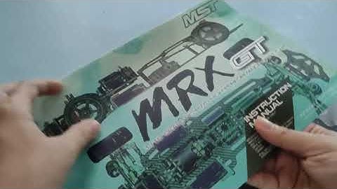 unboxing MST MRX GT.