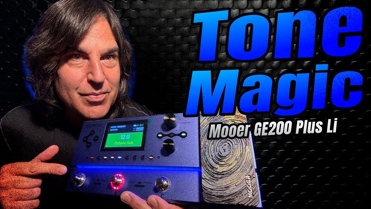This Pedalboard KILLER Made Me Write a Riff! Mooer GE200 Plus Li