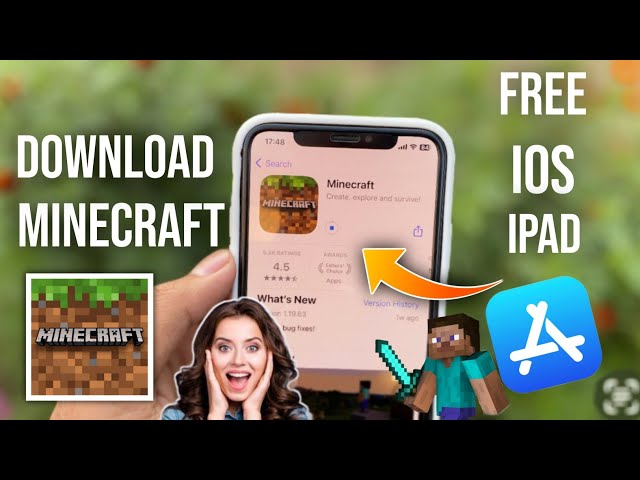 COMO BAIXAR MINECRAFT, DE GRAÇA NO IPHONE, 2023 📱🔥🔥 #minecraft #j, Minecraft