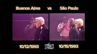 Michael Jackson Dangerous Tour - Jam Live Buenos Aires Vs São Paulo