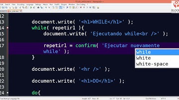 Curso Javascript U1·26 - Estructuras iterativas: DO y WHILE