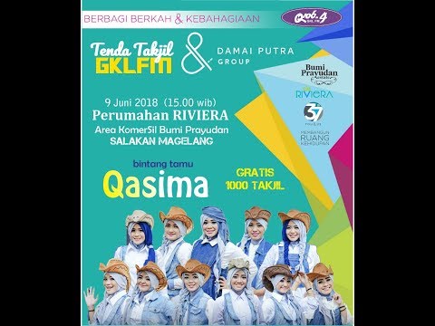 QASIMA - Guest Star @Tenda Takjil GKL FM Magelang: Sabtu,  Juni  (PROMO)