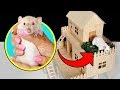 Comment faire une maison pour rats à partir de bâtonnets de glace ?