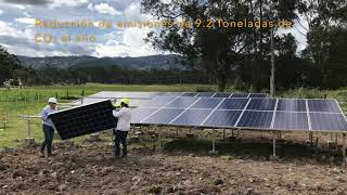 SISTEMA FOTOVOLTAICO-HACIENDA EL SALITRE 14.5 kWp