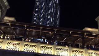 Dubai water fountaine, burj khalifa , wasserspiele