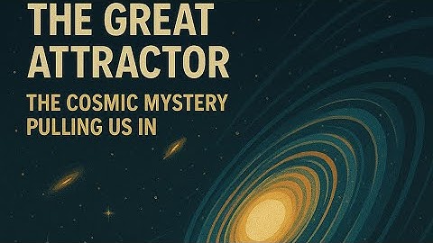 The Great Attractor: The Cosmic Mystery Pulling us in
