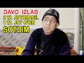 DAVO  IZLAB  2 TA AVTOMABIL 1 TA  JOY O&#39;RIN SOTDIM. ENDI GAZGA XAM PUL QOLMADI