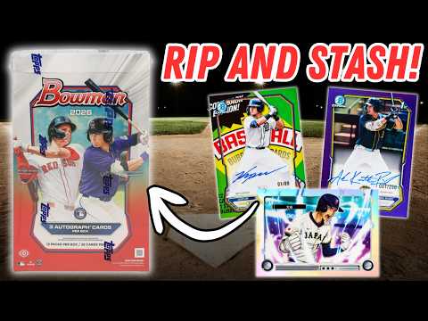 BOWMAN RELEASE DAY! 2026 Bowman Baseball Jumbo Box Review!