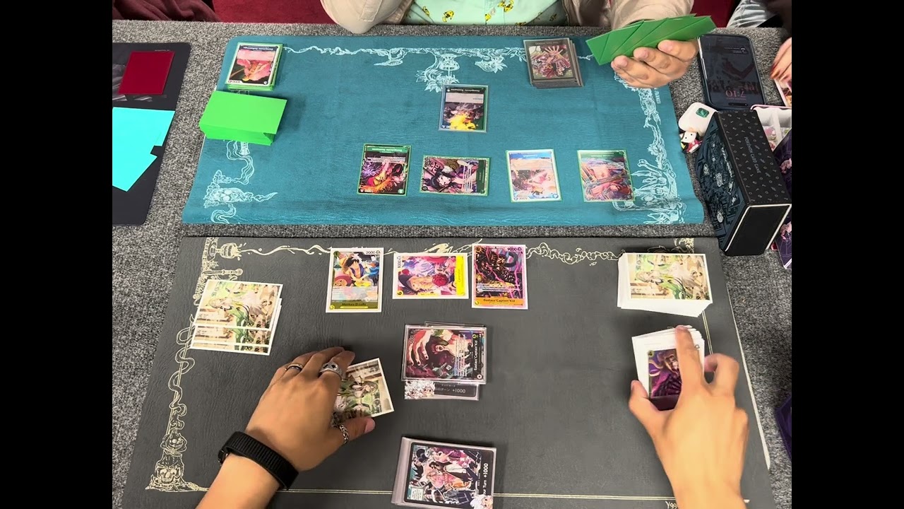 Mono-Yellow Kid VS U/G Rosinante One Piece TCG [OP10]