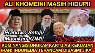 KDM SPEECH ON IRAN‼️TRUMP PANIC THAT ALI KHOMEINI IS STILL ALIVE‼️PRABOWO IS AMAZED BY KDM'S SPEE...