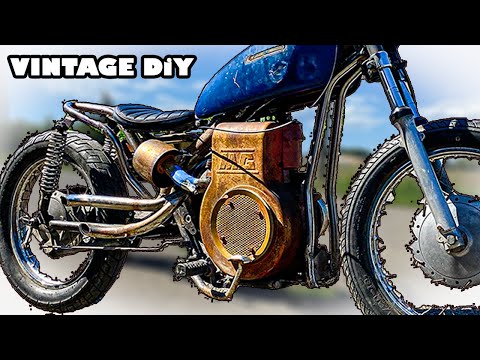 GRUNGY DiY Motorcycle Build |part 2|