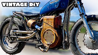 GRUNGY DiY Motorcycle Build |part 2|