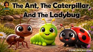 🐜 The Ant, The Caterpillar & The Ladybug 🐛 🐞 | English Moral Story For Kids 📖