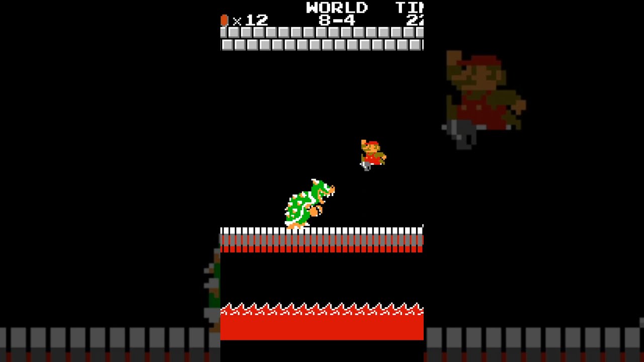 Bowser S Hammer Secret In Super Mario Bros 