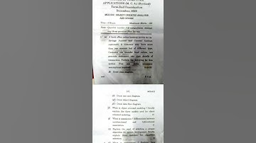 IGNOU BCA/MCA MCS-032 OOAD FEB 2021/DEC 2020 QUESTIONS PAPER| MCA SEM-3