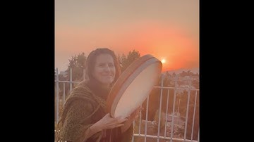 Frame Drum Improv in Beautiful Tsfat, Israel | Marla Leigh