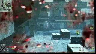 Nice throwing knife kill on CoD: Modern Warfare 2