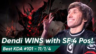 Dendi SHADOW FIEND 7.36a SUPPORT 4 Pos | Dota 2 Pro Gameplay