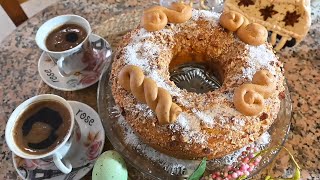 Νηστίσιμο Κέικ καρύδας από την Ελίζα #MEchatzimike