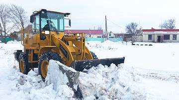 New Lovol 936 F-II wheel loader, snow clearance