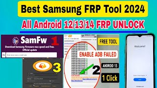 Tool \u0026 Without Tool:- 2024 SAMSUNG FRP Bypass Android 12/13/14 (100% Done) No *#0*# | Google Unlock