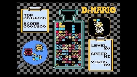 Nhạc Game Dr. Mario (Xếp Thuốc) - Nhạc Game Hay - Nhạc Game 4 Nút - Nhạc Game Nes