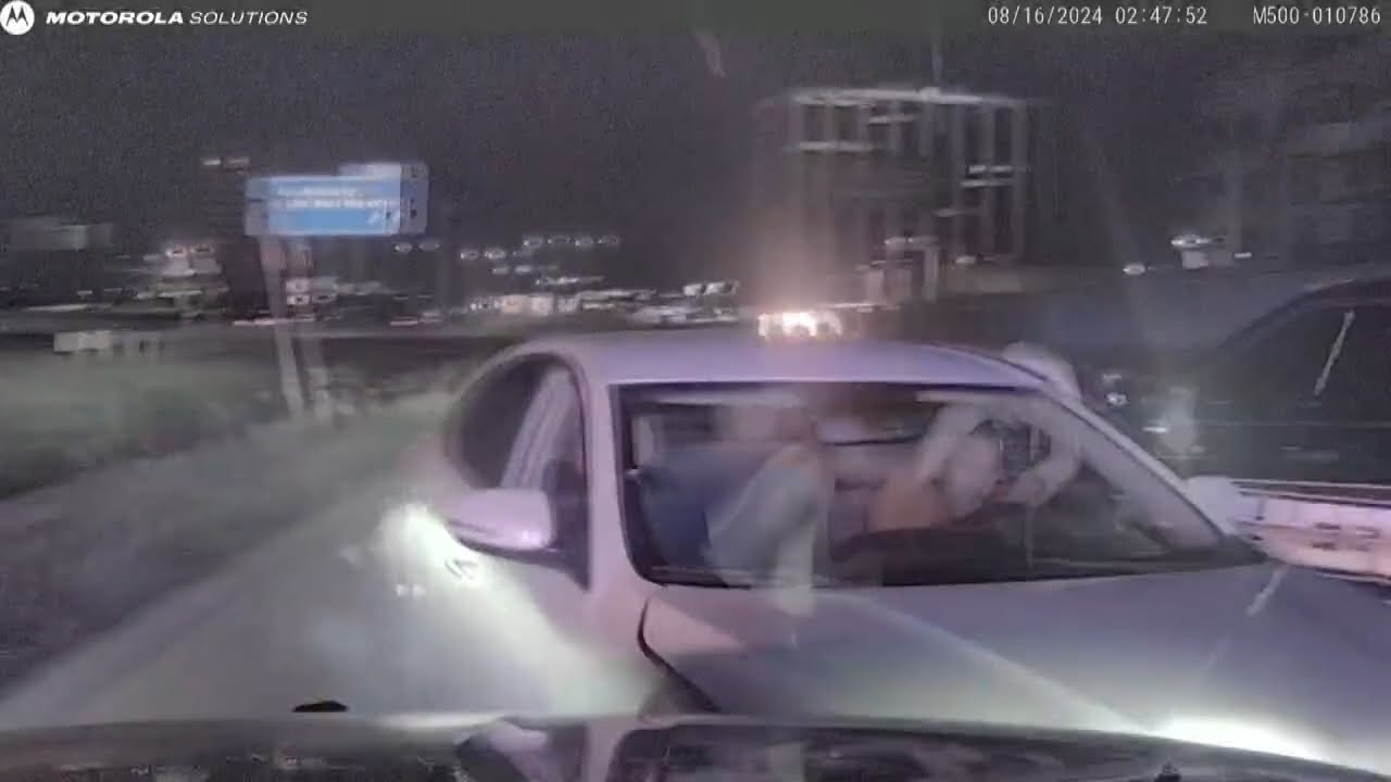 Police chase ends with PIT maneuver, Dallas - YouTube