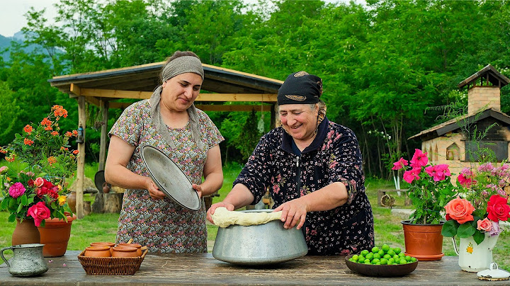 🏡A Slow Life Azerbaijani Story: Traditional Cooking in the Village🍲