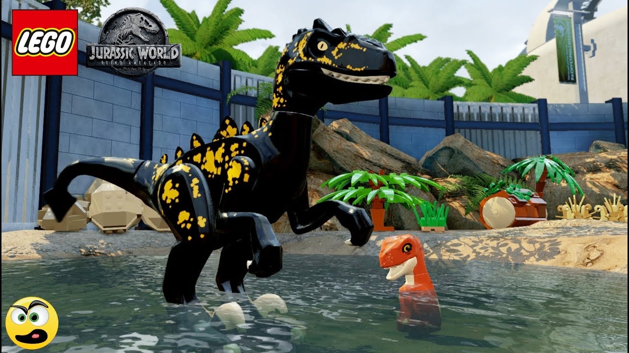 LEGO Jurassic World - INDORAPTOR VERDADEIRO - YouTube
