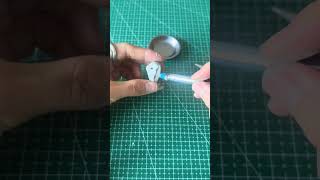 Fixing broken a silver clay ring