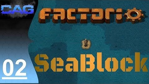 Lets Play Factorio SeaBlock challenge!  ||  Lets try some early game automation  ||  EP02