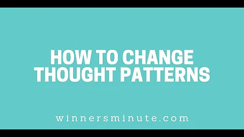 How to Change Thought Patterns // The Winner's Minute With Mac Hammond