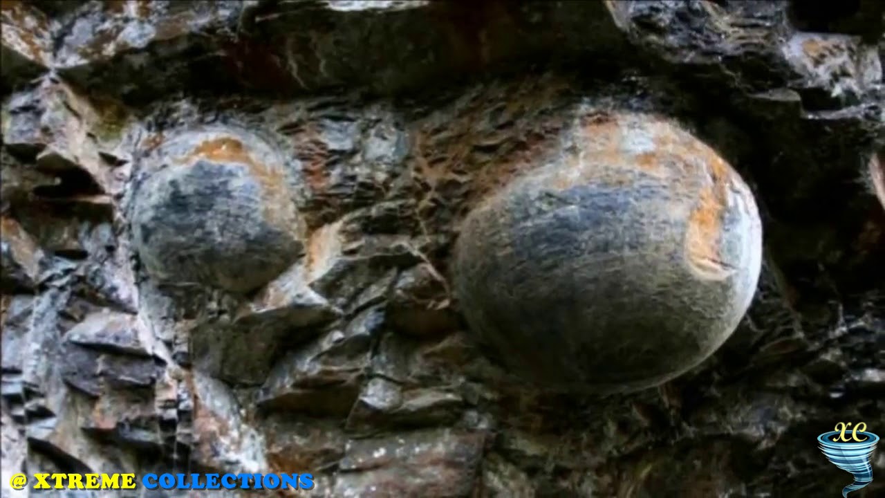 Chinese Cliff lays egg-shaped stones in every 30 years - YouTube