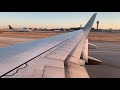 Takeoff onboard American Airlines Boeing 737-800 from Chicago O&#39;Hare (ORD) airport