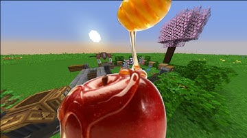 Minecraft Create mod 3.1- Honeyed apple tutorial