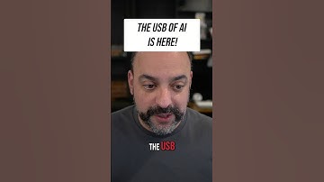 De USB van AI is HIER😱 #shorts