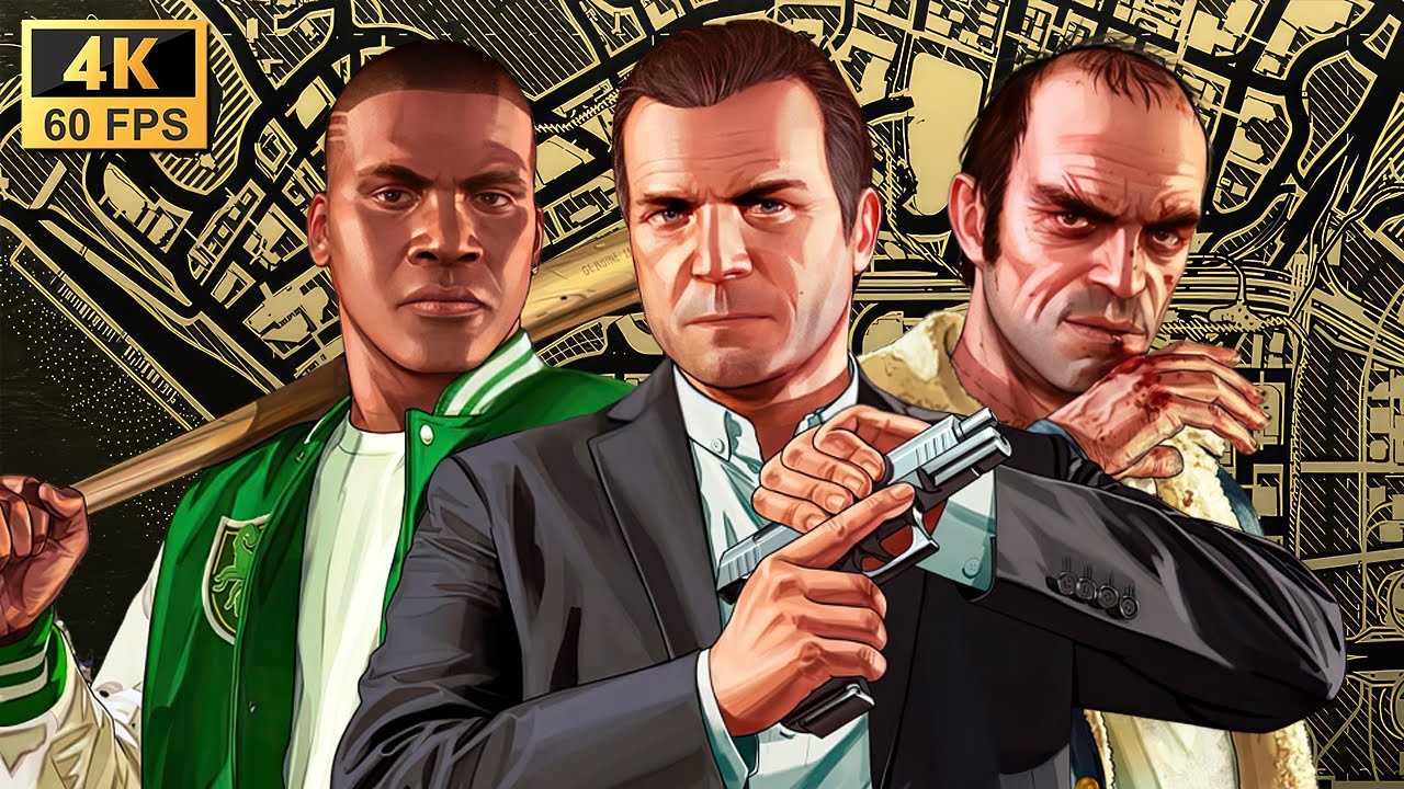 GTA 5 Enhanced - All Missions / Full Game Walkthrough [4K]