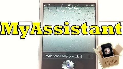MyAssistant (Cydia Tweak Preview) - More Siri Custom Commands